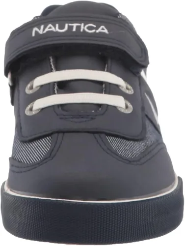 Miniatura 2 de Nautica Zapatos deportivos para niños, con correa ajustable, correas elásticas, zapatos casuales para niños y niñas (bebéniño pequeño)