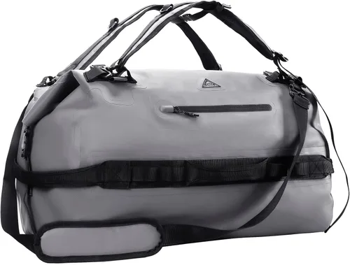 Miniatura 14 de Haimont Mochila Duffel Grande Impermeable con Parte Superior Enrollable, Bolsa Duffel Seca de Servicio Pesado para Navegación, Viajes, Camping, Negro