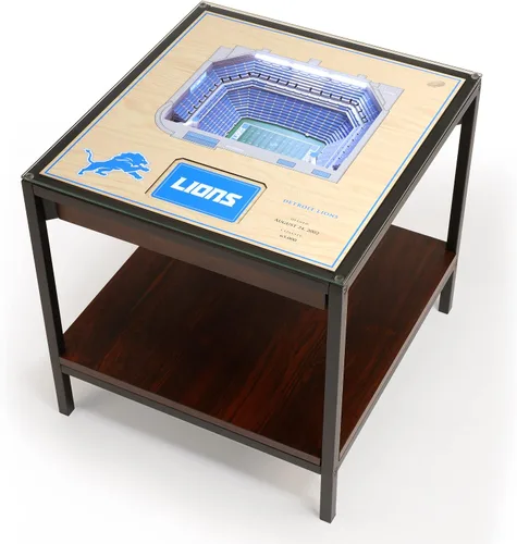 Miniatura 33 de YouTheFan NFL - Mesa auxiliar iluminada StadiumViews de 25 capas