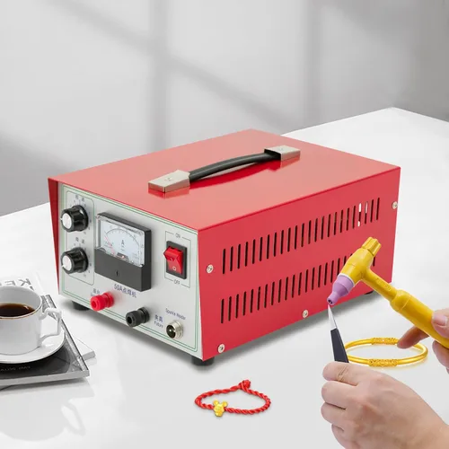 Miniatura 9 de Máquina de soldadura por puntos de joyería Máquina de soldadura de platino de oro y plata 110A 110V Soldador por puntos de joyería Máquina
