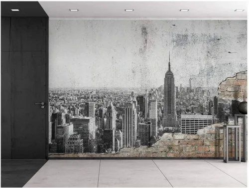 Miniatura 9 de wall26 - Silueta de un árbol negro con ramas sobre un fondo blanco - Mural de pared, calcomanía extraíble, decoración del hogar - 66x96 pulgadas