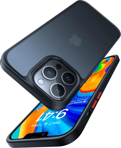 Miniatura 11 de TORRAS - Funda a prueba de golpes para iPhone SE 2022/iPhone SE 2020/iPhone 7, certificado de caída militar, parte trasera dura, semitransparente