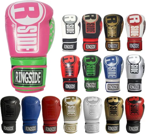 Miniatura 13 de Ringside Apex Flash - Guantes de boxeo IMF-Tech con soporte seguro para la muñeca, guantes de boxeo sintéticos para hombres y mujeres