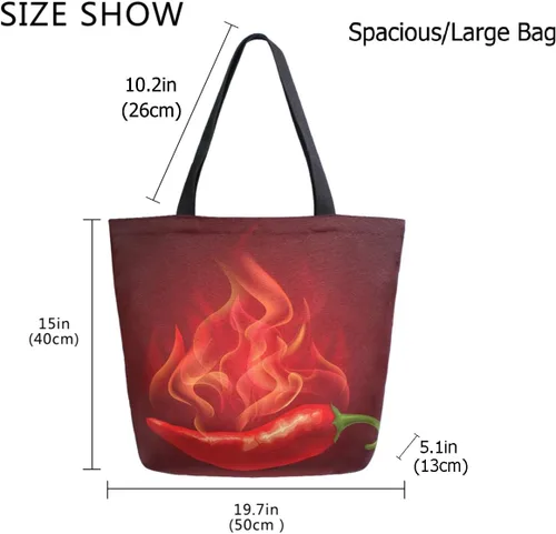 Miniatura 2 de Bolso de hombro extra grande con estampado de estilo de moda para viajes en la playa, fin de semana, gimnasio, compras de comestibles