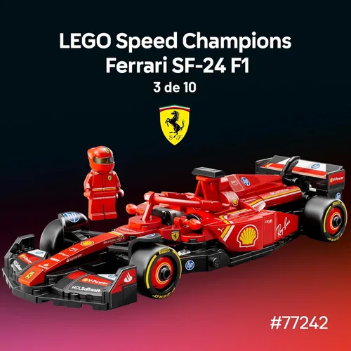 Miniatura 5 de LEGO Speed Champions Ultimate Formula 1 Paquete de coleccionista – Contiene 10 juegos en 1 – Incluye póster exclusivo – Kit coleccionable de coche