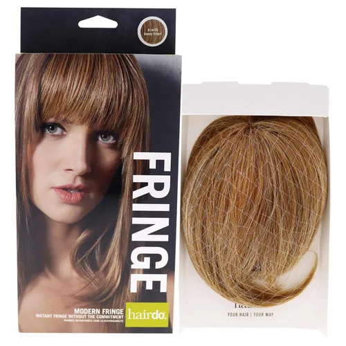 Hairdo Clip moderno con flecos, R14 25 Honey Ginger