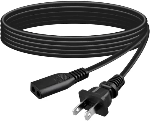 Miniatura 5 de Cable de alimentación de CA compatible con cable de repuesto para Jensen CD-560 Reproductor de CD estéreo portátil Radio AM/FM