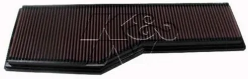 K&N Filtro de aire de motor original de alto flujo: aumenta la potencia y la accerlación, lavable, Premium: compatible con Porsche 1997-2008: 911,