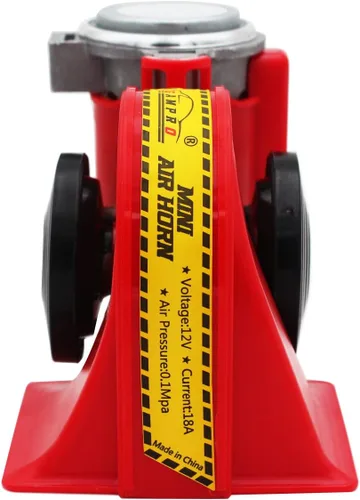 Miniatura 3 de GAMPRO Bocina de aire de coche compacta con bocina de camión compresor para cualquier motocicleta de vehículos de 12 V