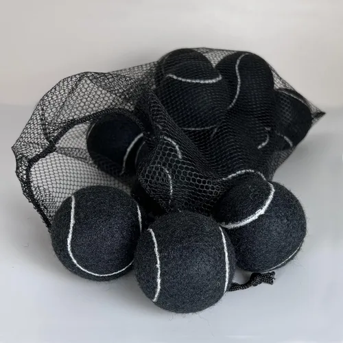 Miniatura 5 de Pelotas de tenis, paquete de 12 pelotas de tenis de práctica avanzada para principiantes, pelotas de tenis de entrenamiento para perros y mascotas