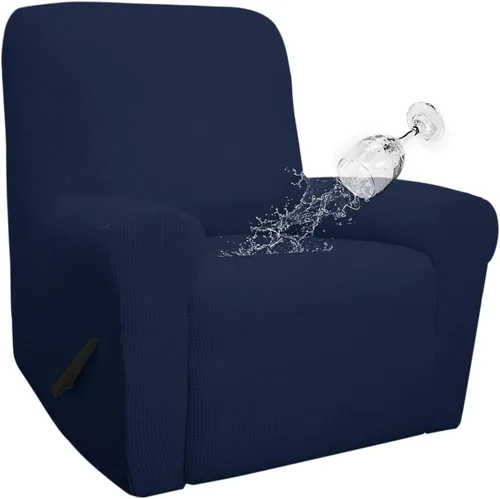 Miniatura 35 de Easy-Going - Funda 100 % impermeable doble para sofá reclinable, diseño jacquard, en 1 pieza, a prueba de derrames, para niños, mascotas, perros
