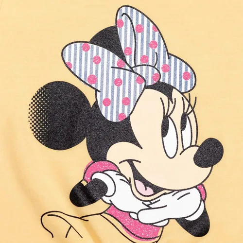 Miniatura 4 de Disney Conjunto de camiseta y pantalones cortos de Minnie Mouse de manga corta