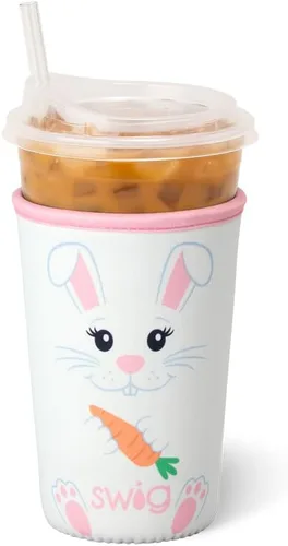 Miniatura 18 de Swig Life Coolie de Taza Helada Mediana, Funda Aislante de Taza de Café Helado de Halloween de 22oz con Asa, Coolie Aislado de Neopreno Mantiene
