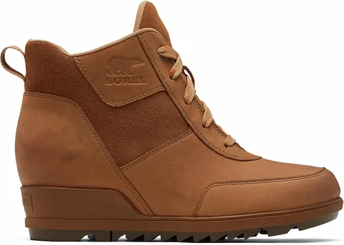Miniatura 2 de SOREL Botín Evie Sport de encaje para mujer gamuza y piel impermeables tenis de cuña al tobillo botines