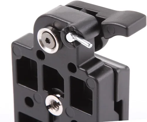 Miniatura 5 de FocusFoto Placa de liberación rápida con adaptador de abrazadera para Manfrotto 200PL-14 323 RC2 System Tripod Fit