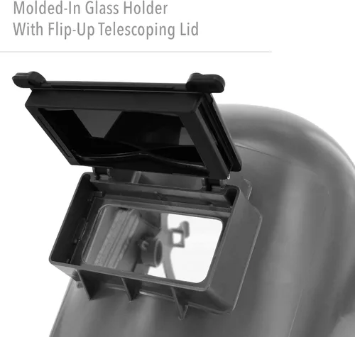 Miniatura 4 de North 906GY Tigerhood Classic, casco para soldar termoplástico, gris