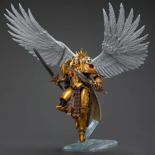 Miniatura 8 de JoyToy Warhammer 40K La Herejía de Horus 1/18 Figura de Acción Ángeles de Sangre Sanguinius Primarca de la IXª Legión Colección Modelo Cumpleaños