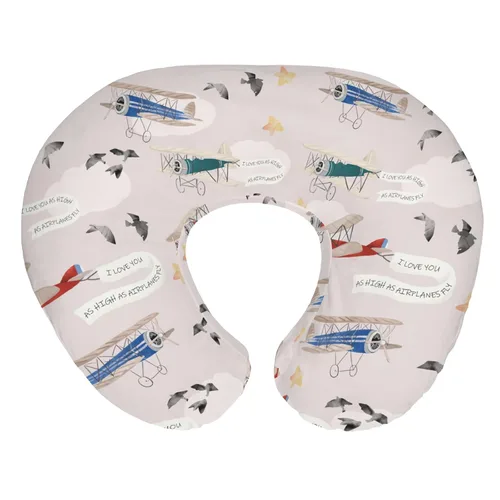 Miniatura 13 de Fundas de almohada de lactancia para niños y niñas, diseño retro, estrellas, nubes, cielo, para lactancia, almohadas suaves y elásticas extraíbles