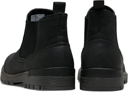 Miniatura 8 de Jousen Chelsea - Botas informales al tobillo, sin cordones, impermeables, para hombre