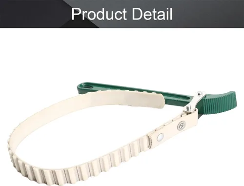 Miniatura 4 de Utoolmart Llave de correa de cinturón de 20 pulgadas, llave de abridor de correa de filtro de aceite ajustable antideslizante multiusos