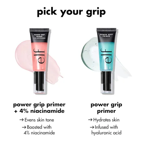 Miniatura 4 de e.l.f. Power Grip Primer Mini, Prebase en Gel Hidratante para el Rostro para Suavizar la Piel y Fijar el Maquillaje, Hidrata y Prepara