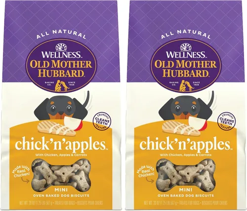 Miniatura 20 de Old Mother HubbardGalletas Classic P-NUTTERTRAS HORADAS DE PERRO CASO, PEQUEÑO, BOLSA DE 20 ORAS