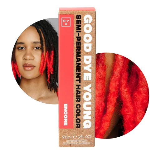 Miniatura 10 de Good Dye Young Streaks and Strands - Tinte acondicionador semipermanente con protección UV (Ruina azul), sin PPD, sin crueldad animal y vegano, dura