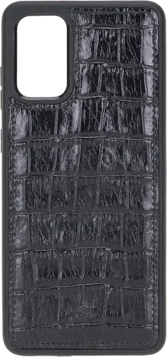 Miniatura 16 de Venito Lucca - Funda de piel compatible con Samsung Galaxy Note 10 (6,3 pulgadas), extra segura, con cubierta trasera acolchada, cocodrilo negro