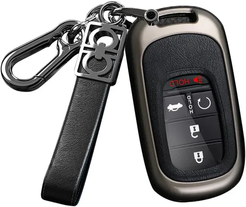 Miniatura 15 de ontto Funda inteligente para llave de automóvil inteligente para Honda Accord Civic HR-V CR-V Pilot Sport SI EX EX-L Touring 2022 2023, protector