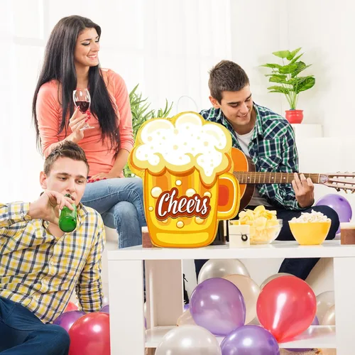 Miniatura 6 de Panelee Piñata para adultos con borla con borla para los ojos vendados, taza de cerveza, piñata, whisky, tequila, juego de botellas para adultos