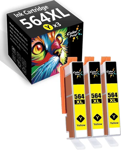 Cartucho de tinta compatible 564XL de repuesto para impresora HP 564 para impresora DeskJet 3520 3522 Officejet 4620 4622 Photosmart 7510 7520 7525