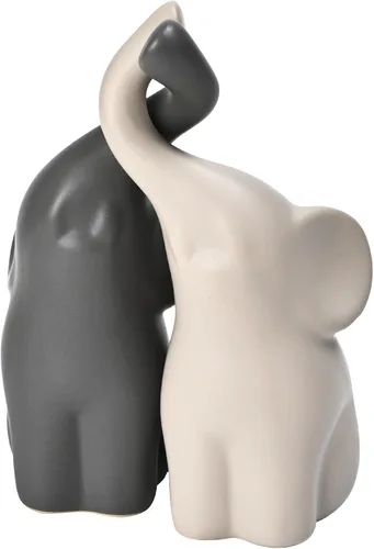 Estatuas de elefante, decoración del hogar, figuras pequeñas, decoración de cerámica para el hogar, decoración de elefante de hermandad, adorno para