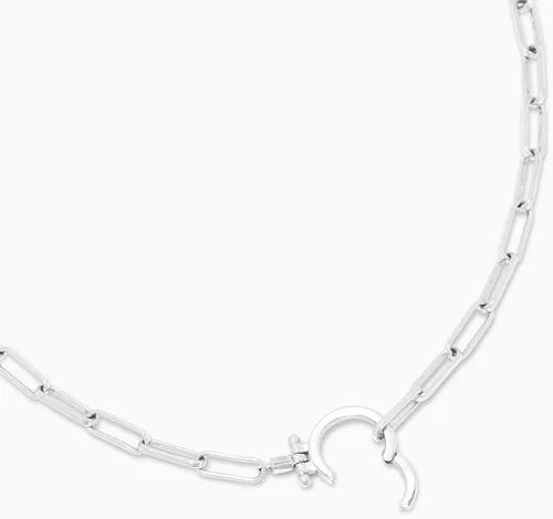 Miniatura 2 de gorjana Womens Parker Paperclip Link Chain Necklace 18k Gold or Silver Plated Chunky Clasp
