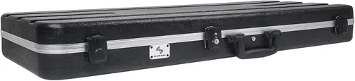 Miniatura 2 de Sound Town Funda ligera de ABS para guitarra eléctrica con pestillo de bloqueo aprobado por la TSA e interior de felpa de espuma EPS (STEC-500)