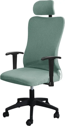 Miniatura 38 de Forcheer - Fundas elásticas para reposabrazos de silla de oficina, resistentes al agua, de Spandex y Jacquard, para sillas de oficina y computadora