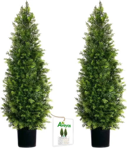 Miniatura 14 de Aveyas Árbol Artificial Ave del Paraíso de 6 pies para Decoración del Hogar, Planta de Piso Falsa de 6 Pies, Árbol Tropical Falso de Hoja de Plátano