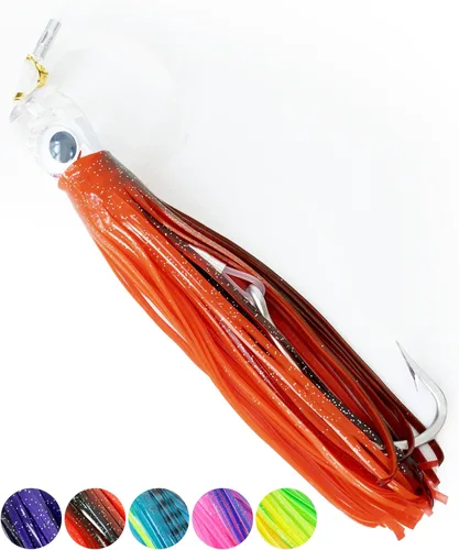 Miniatura 10 de BLUEWING Señuelo de Curricán para Pesca Mayor de 6 pulgadas/9 pulgadas/11 pulgadas/12 pulgadas/14 pulgadas/15 pulgadas/20 pulgadas, Aparejos de Agua