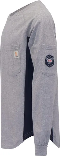 Miniatura 69 de BOCOMAL FR Shirts - Camisa ligera de 5.5 onzas de manga corta y resistente al fuego/ignífuga