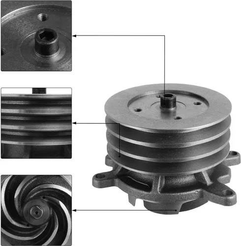 Miniatura 2 de AULINK Bomba de agua 2W1225 (cojinete C&U) 9N0135 9N1249 9N3669 9N5023 para Caterpillar CAT 3208 New Holland TR70 SR4 3412 225B 225D 229 231D 227