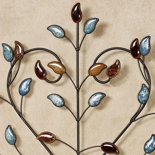 Miniatura 4 de Touch of Class Jeweled Love - Rejilla de metal para pared, diseño de múltiples tierras, elegantes diseños de desplazamiento con joyas, escultura