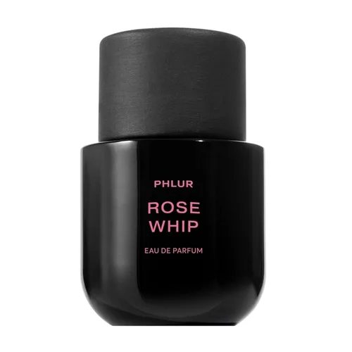 PHLUR Rose Whip Eau de Parfum – Perfume de tamaño completo – Perfume floral afrutado con rosa, grosella negra, pimienta rosa, nuez moscada, madera