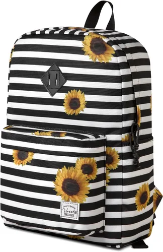 Miniatura 28 de VASCHY - Mochilas para uso diario de mujer, verde, Mediana