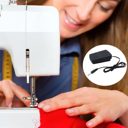 Miniatura 7 de Mini pedal de pie para máquina de coser de 4.9 ft, interruptor de pie para máquina de coser momentánea para el hogar, controlador de pedal operado