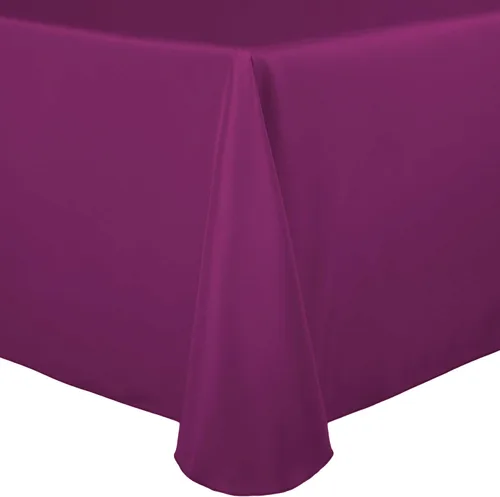 Miniatura 20 de ULTIMATE TEXTILE Mantel ovalado de lino de poliéster de 52 x 70 pulgadas, color jade