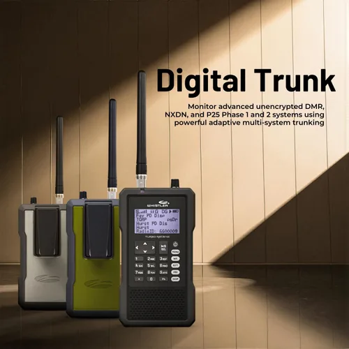 Miniatura 3 de Escáner portátil digital Whistler, Whistler TRX-1 Handheld Digital Scanner, Negro