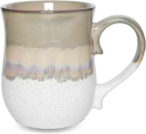 Miniatura 11 de Bosmarlin - Taza grande de cerámica para café, 20 onzas, gran taza de té para oficina y hogar, apta para lavavajillas y microondas