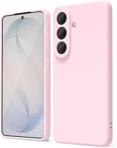 Miniatura 71 de oakxco Funda para teléfono Samsung Galaxy S21 Ultra con agarre de silicona líquida, bonita funda delgada y delgada de goma suave de TPU lisa