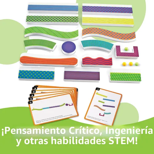 Miniatura 5 de Pista magnética para bolitas Learning Resources Tumble Trax