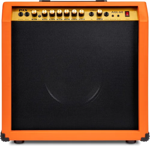 Miniatura 25 de LyxPro Amplificador de guitarra eléctrica de 20 W, altavoz incorporado, conector para auriculares y entrada auxiliar que incluye ganancia, graves