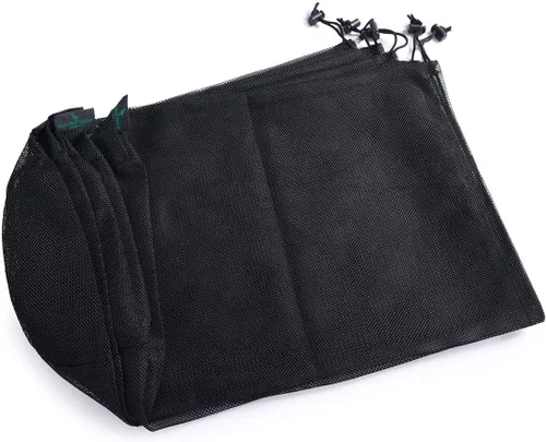 Miniatura 4 de iBasingo 510pcs bolsa de malla de nylon bolsa de cosas saco de golf olla al aire libre BVP01, XL-5 piezas, Cordón